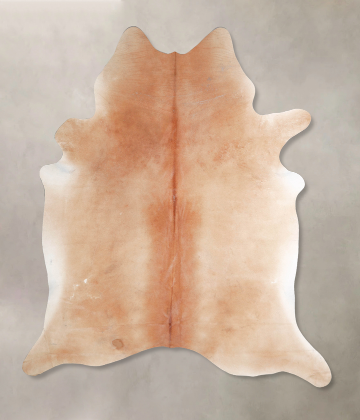 Light Caramel XX-Large Brazilian Cowhide Rug 7'9"H x 7'0"W #A47444 by Hudson Hides