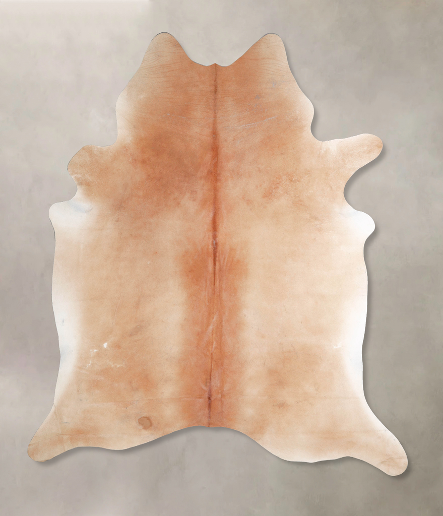 Light Caramel XX-Large Brazilian Cowhide Rug 7'9"H x 7'0"W #A47444 by Hudson Hides