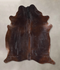Chocolate Large Brazilian Cowhide Rug 6'9