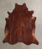 Solid Brown X-Large Brazilian Cowhide Rug 6'5