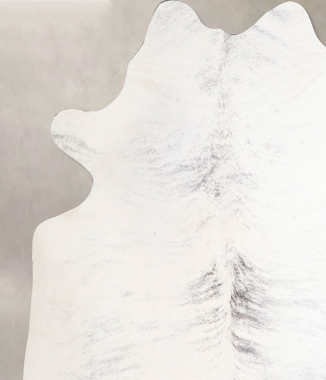 Grey Brindle XX-Large Brazilian Cowhide Rug 7'3"H x 7'1"W #A47488 by H