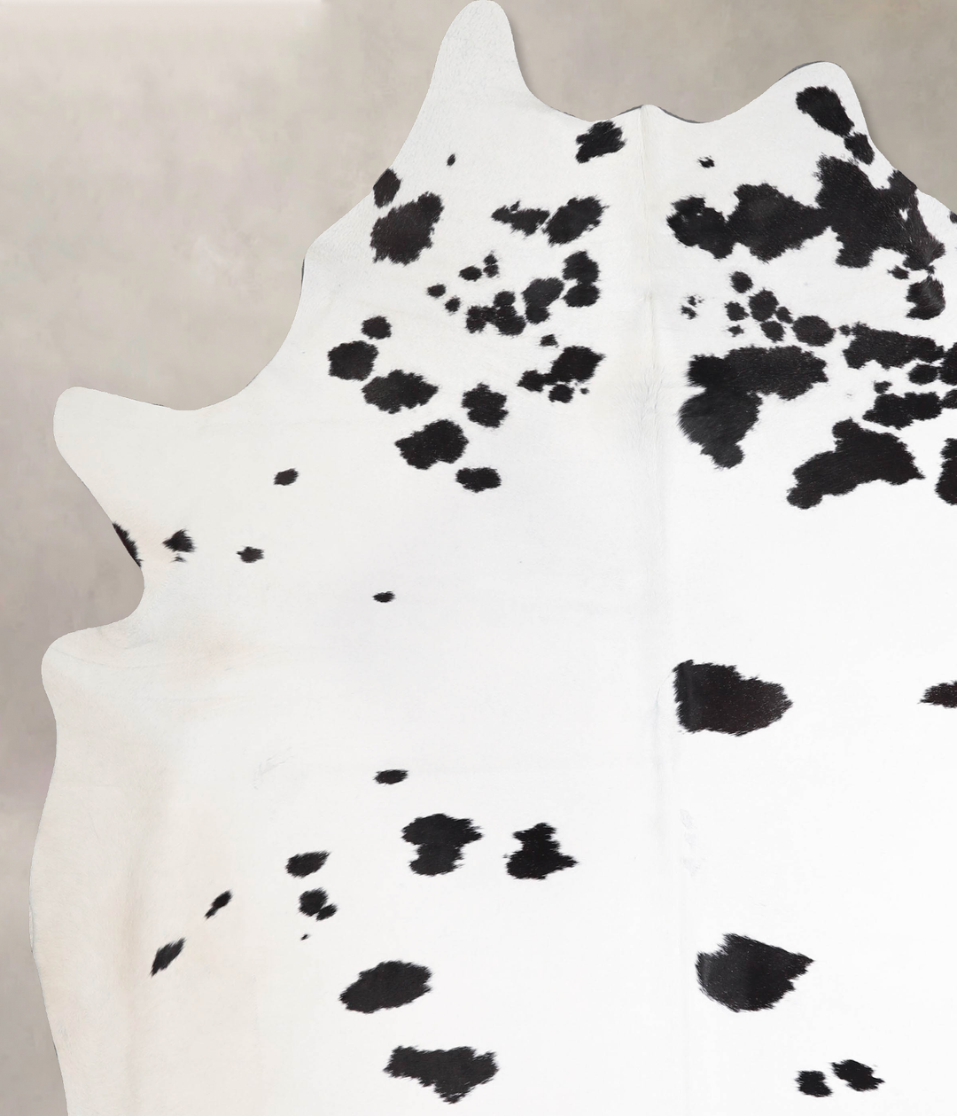 Black and White XX-Large Brazilian Cowhide Rug 8'9"H x 7'5"W #A47498 b