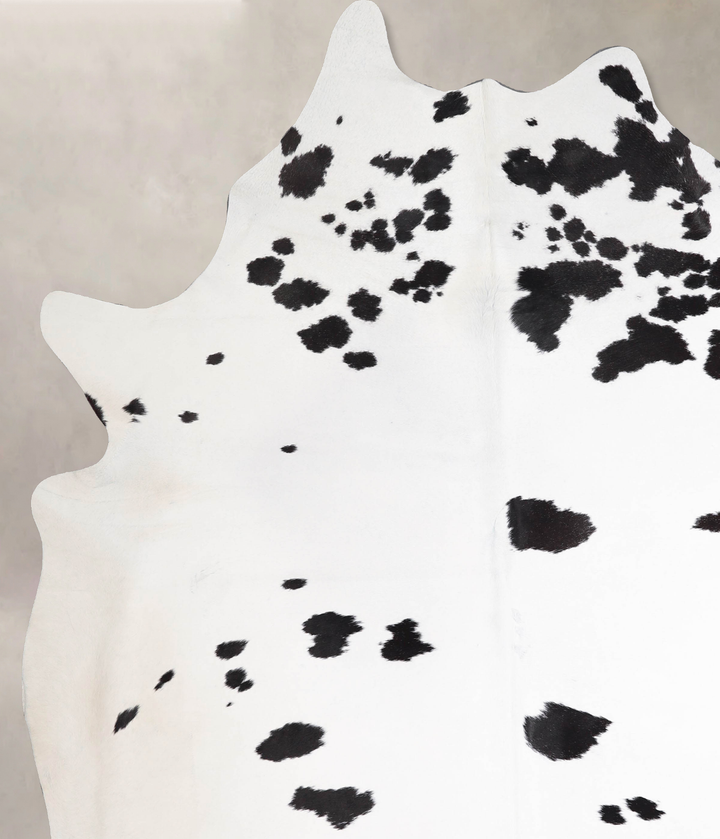 Black and White XX-Large Brazilian Cowhide Rug 8'9"H x 7'5"W #A47498 by Hudson Hides