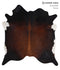 Warm Caramel X-Large Brazilian Cowhide Rug 6'8