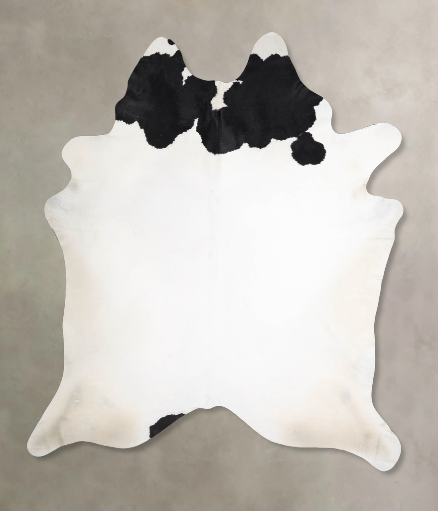 Black and White XX-Large Brazilian Cowhide Rug 9'1"H x 7'5"W #A47548 by Hudson Hides