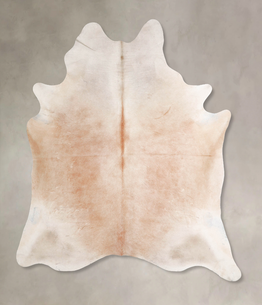 Light Caramel X-Large Brazilian Cowhide Rug 7'6"H x 6'4"W #A47574 by Hudson Hides