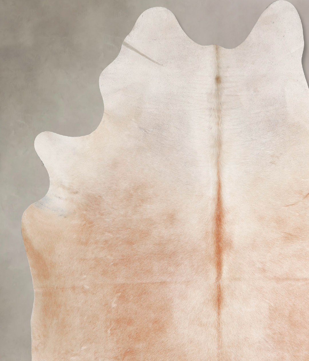 Light Caramel X-Large Brazilian Cowhide Rug 7'6"H x 6'4"W #A47574 by H