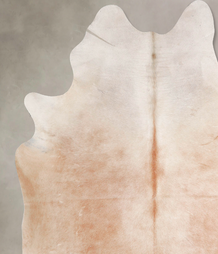 Light Caramel X-Large Brazilian Cowhide Rug 7'6"H x 6'4"W #A47574 by Hudson Hides