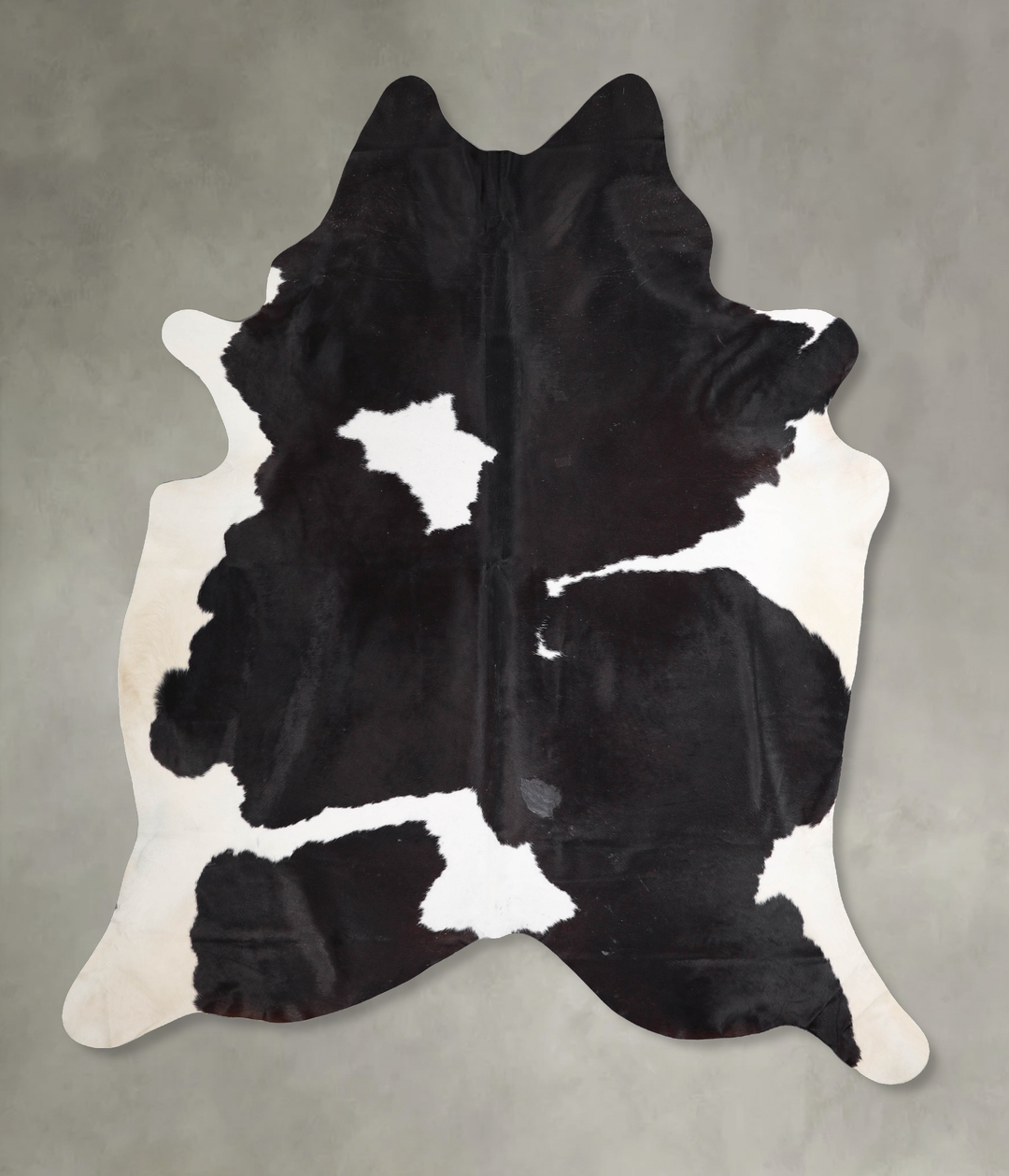 Black and White XX-Large Brazilian Cowhide Rug 8'7"H x 7'2"W #A47585 b