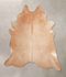 Beige XX-Large Brazilian Cowhide Rug 7'9