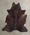 Chocolate X-Large Brazilian Cowhide Rug 7'2