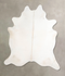 Ivory with Beige XX-Large Brazilian Cowhide Rug 8'0