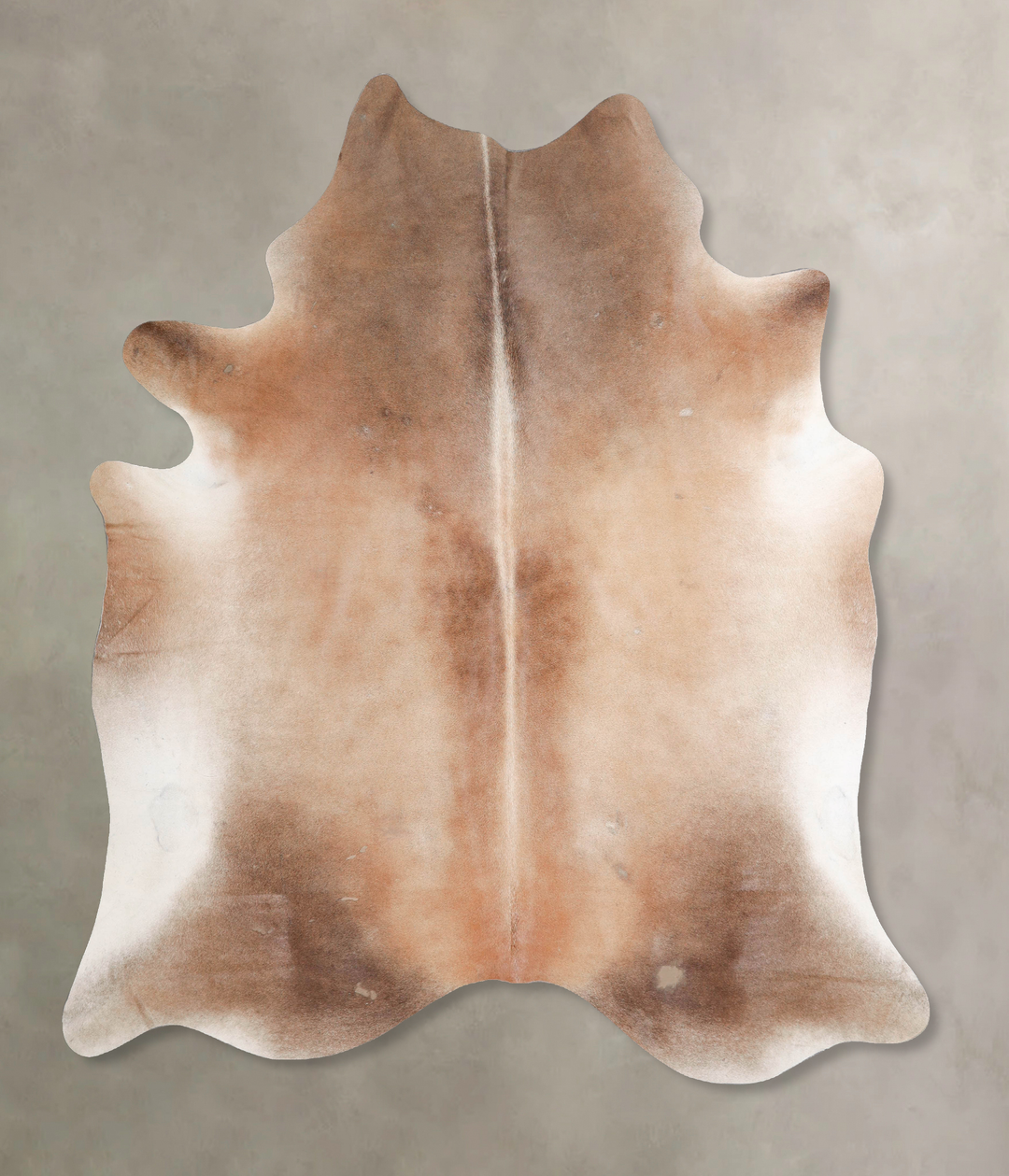 Light Caramel XX-Large Brazilian Cowhide Rug 7'6"H x 6'8"W #A47630 by 