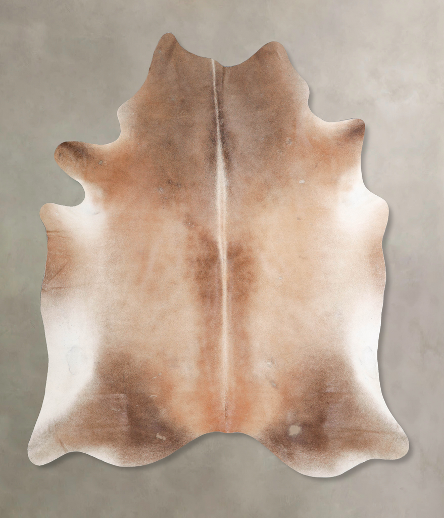 Light Caramel XX-Large Brazilian Cowhide Rug 7'6"H x 6'8"W #A47630 by Hudson Hides