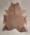 Taupe X-Large Brazilian Cowhide Rug 7'1