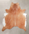 Solid Brown XX-Large Brazilian Cowhide Rug 7'7