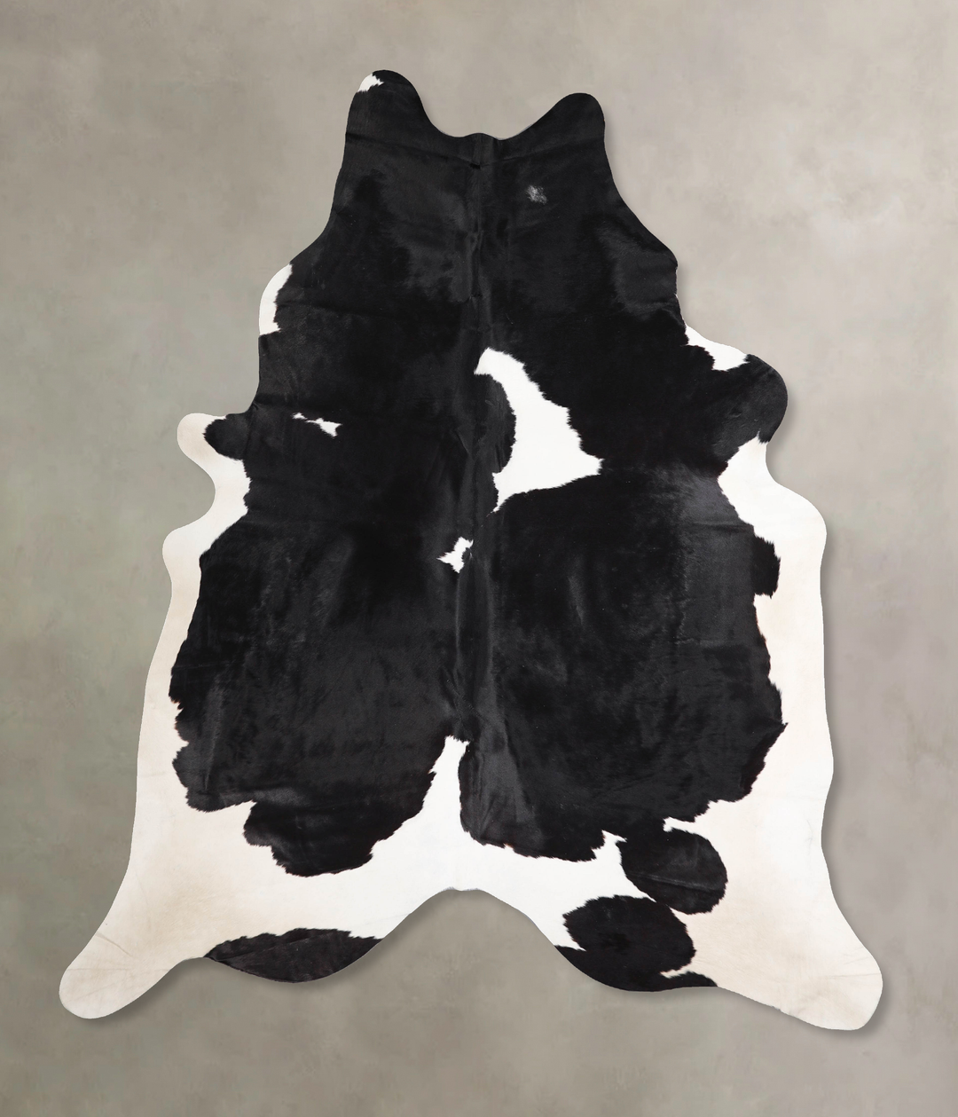 Black and White XX-Large Brazilian Cowhide Rug 8'3"H x 6'9"W #A47652 b