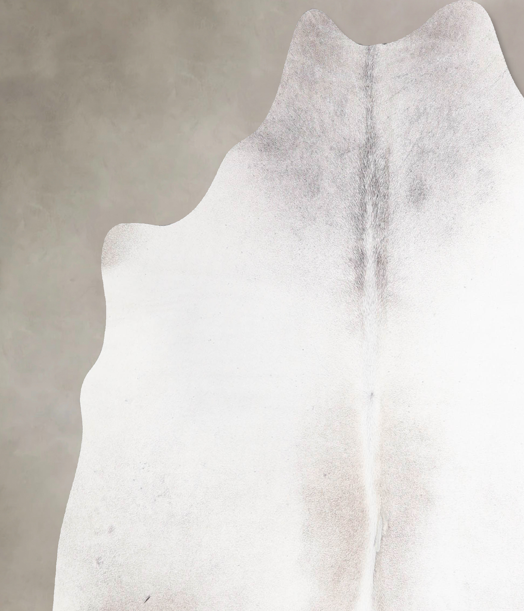 Medium Grey Large Brazilian Cowhide Rug 5'8"H x 6'0"W #A47665 by Hudso