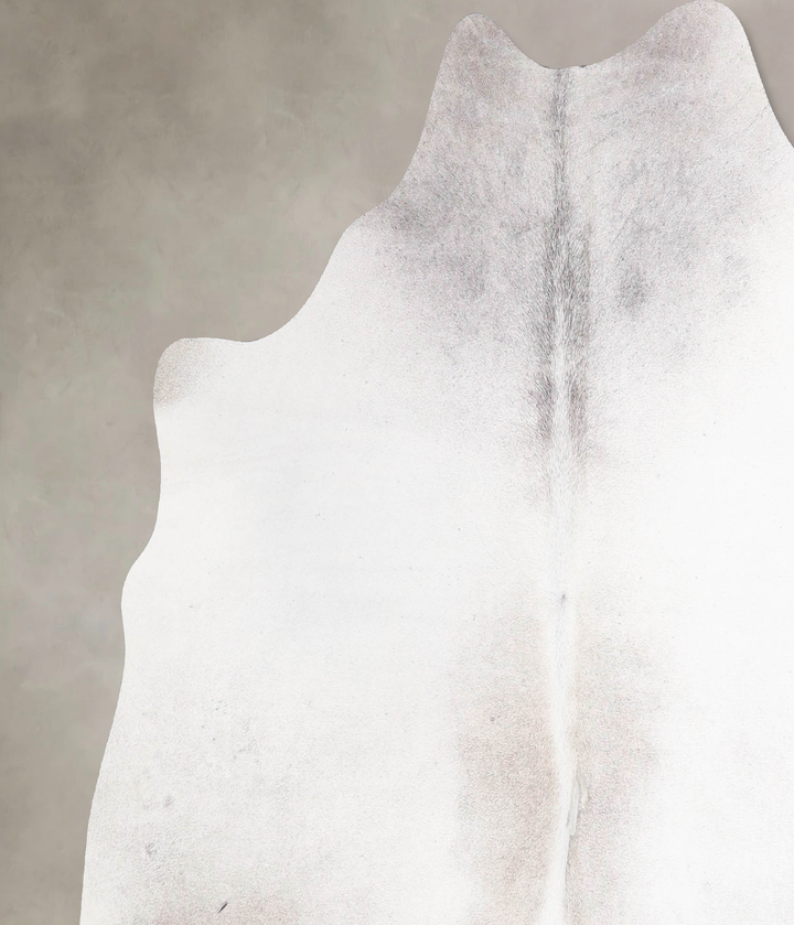 Medium Grey Large Brazilian Cowhide Rug 5'8"H x 6'0"W #A47665 by Hudson Hides