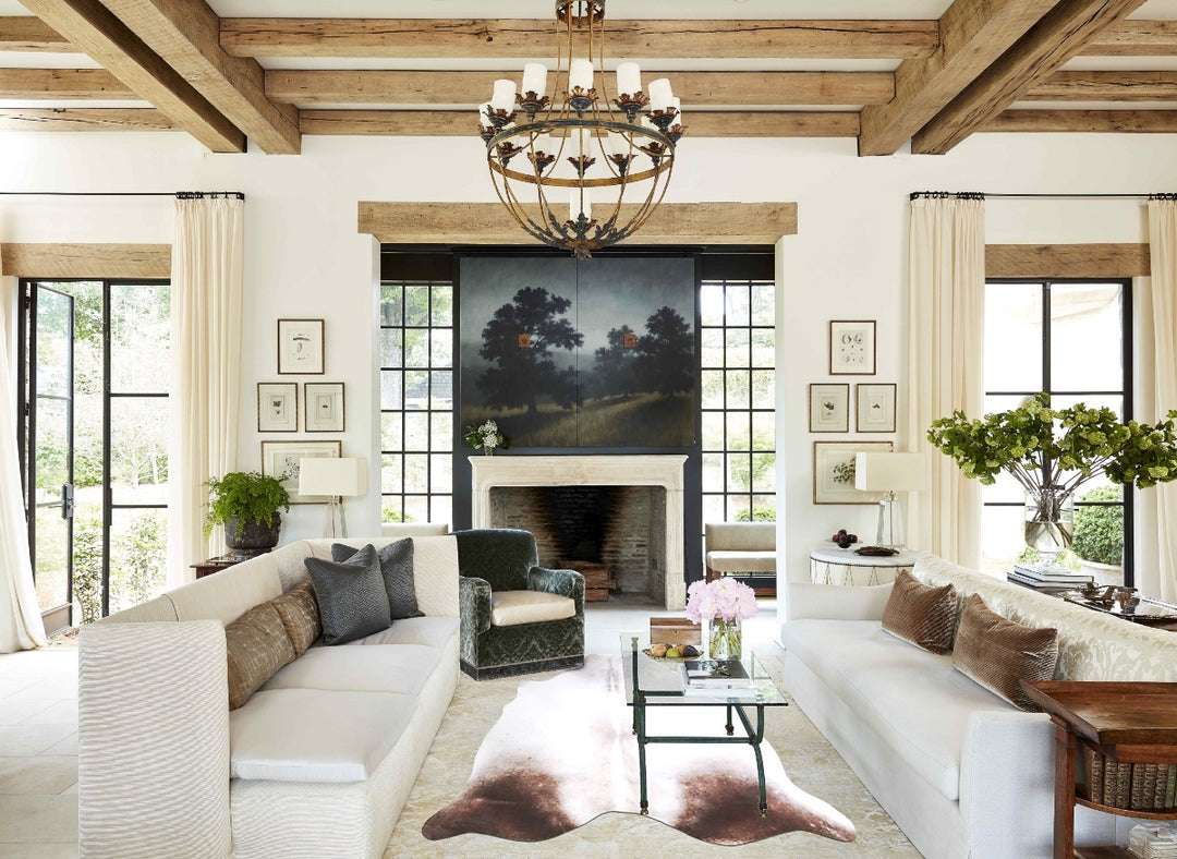 Medium Grey Large Brazilian Cowhide Rug 5'8"H x 6'0"W #A47665 by Hudso