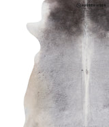 Medium Grey X-Large Brazilian Cowhide Rug 7'8"H x 6'2"W #A4768 by Hudson Hides