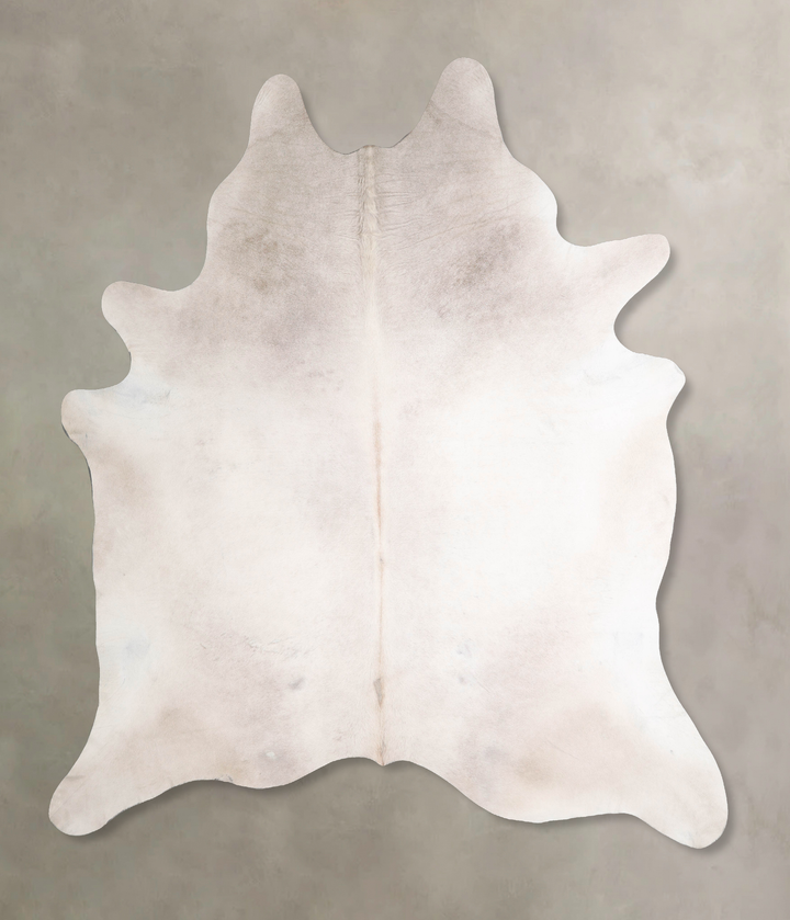 Medium Grey XX-Large Brazilian Cowhide Rug 8'10"H x 7'10"W #A47738 by Hudson Hides
