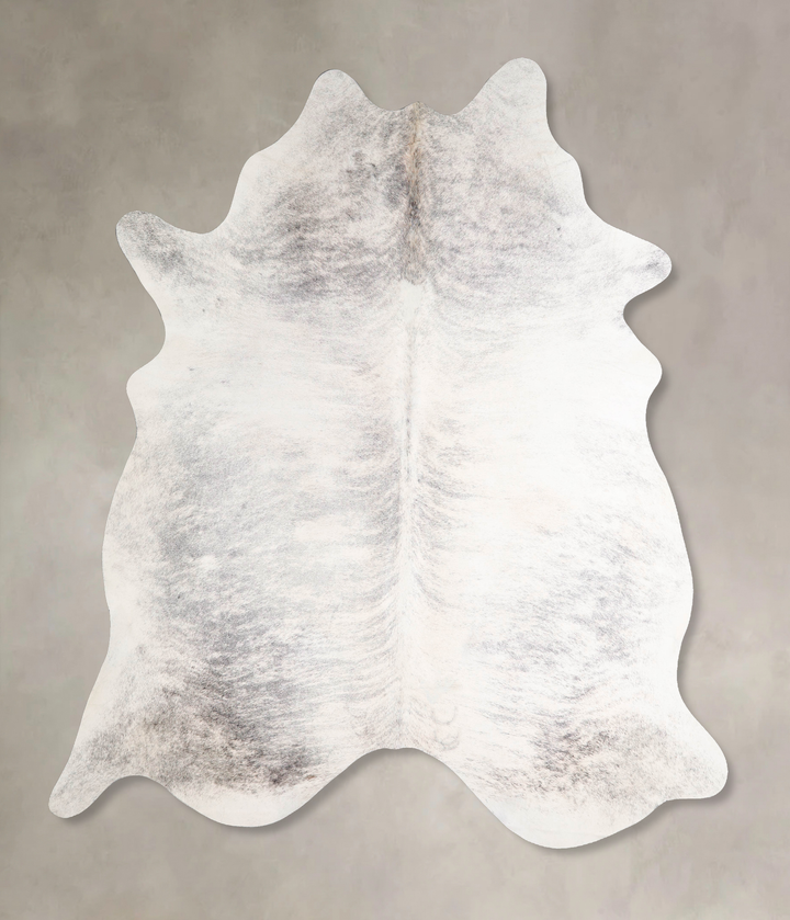 Grey Brindle XX-Large Brazilian Cowhide Rug 7'9"H x 6'7"W #A47768 by Hudson Hides