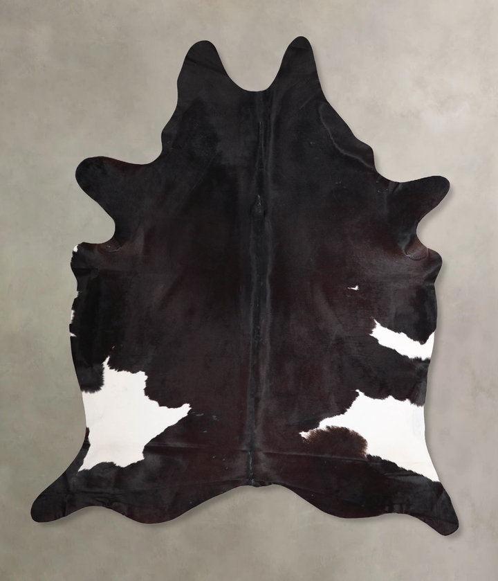 Black and White XX-Large Brazilian Cowhide Rug 8'6"H x 6'10"W #A47794 by Hudson Hides