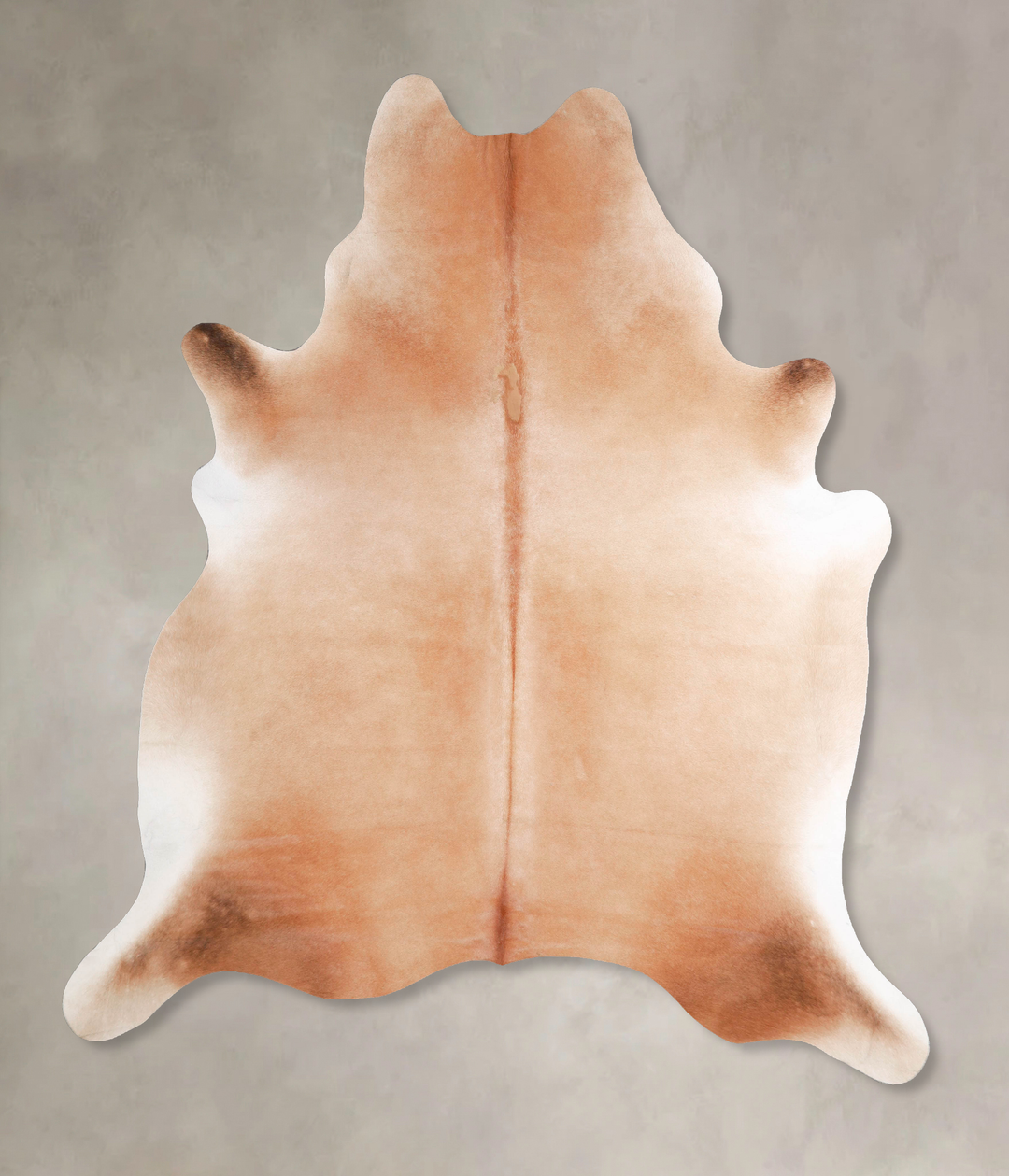 Light Caramel XX-Large Brazilian Cowhide Rug 7'10"H x 6'5"W #A47818 by