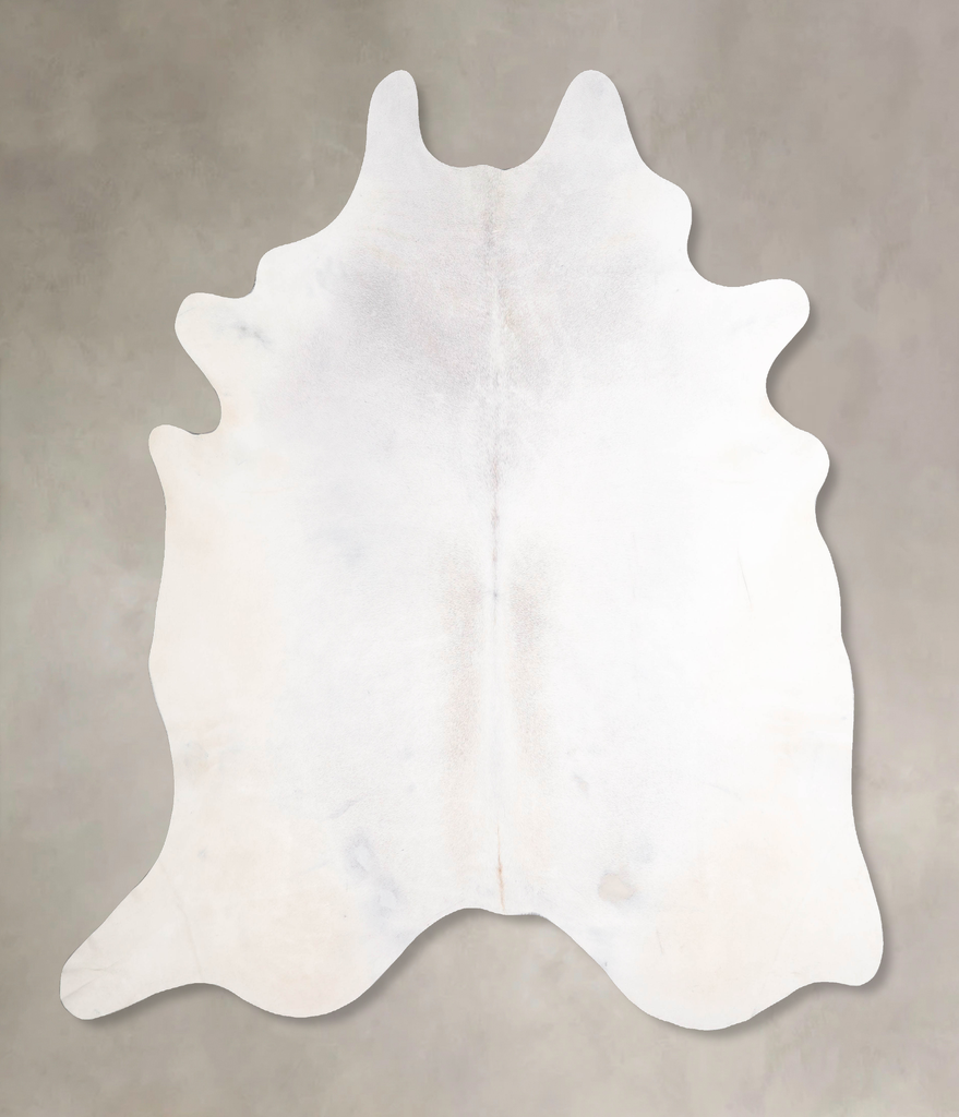 Light Grey X-Large Brazilian Cowhide Rug 7'4"H x 6'8"W #A47959 by Hudson Hides