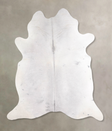 Medium Grey XX-Large Brazilian Cowhide Rug 7'8"H x 6'7"W #A47979 by Hudson Hides