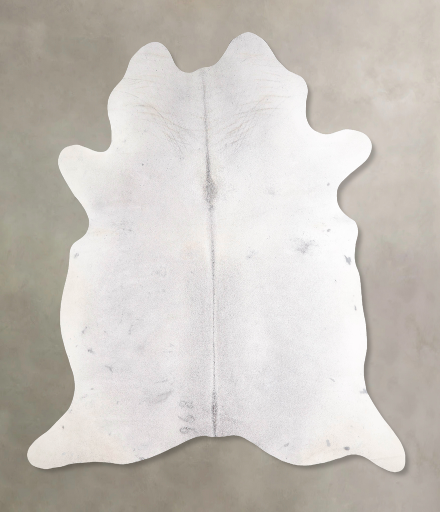 Medium Grey XX-Large Brazilian Cowhide Rug 7'8"H x 6'7"W #A47979 by Hudson Hides