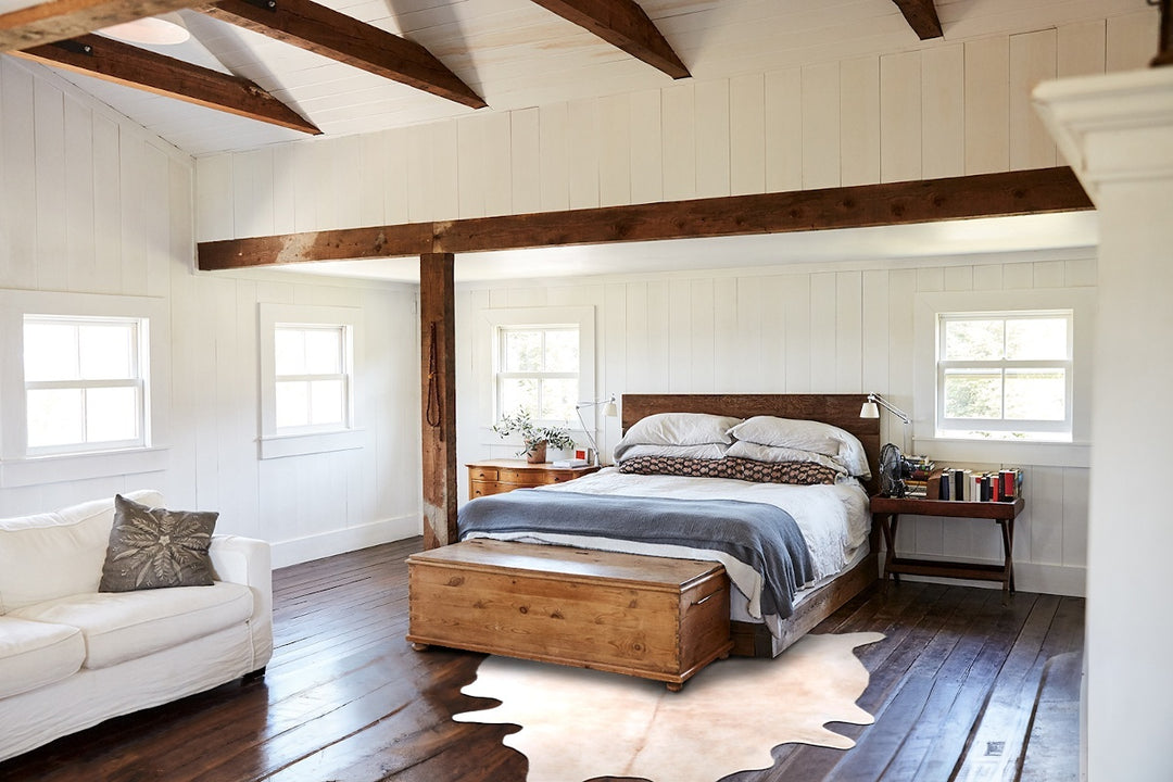 Palomino X-Large Brazilian Cowhide Rug 7'4"H x 6'9"W #A47995 by Hudson