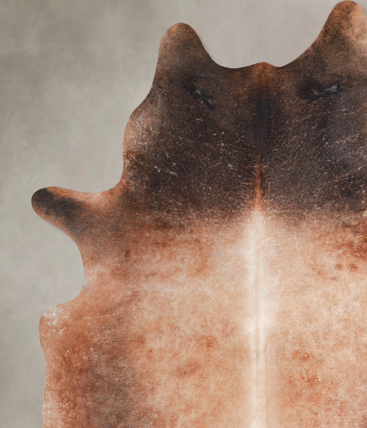 Light Caramel X-Large Brazilian Cowhide Rug 7'9"H x 6'4"W #A48022 by Hudson Hides
