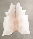 Grey with Beige XX-Large Brazilian Cowhide Rug 7'5"H x 6'11"W #A48039 by Hudson Hides