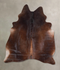 Chocolate Large Brazilian Cowhide Rug 7'0
