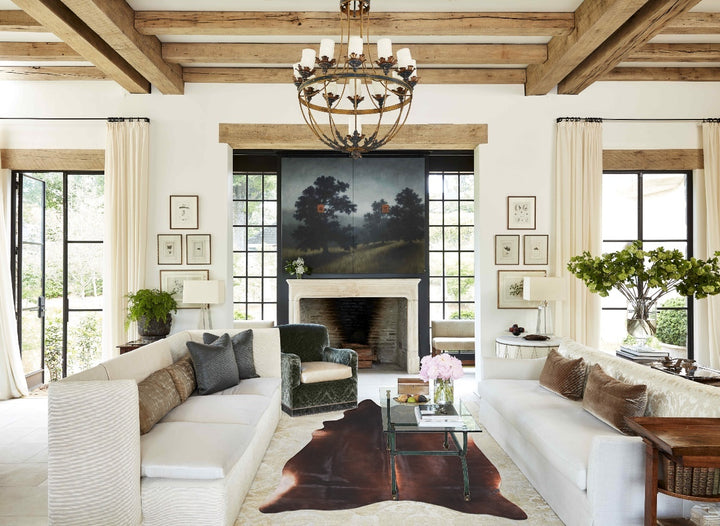 Chocolate Large Brazilian Cowhide Rug 7'0"H x 5'6"W #A48046 by Hudson Hides