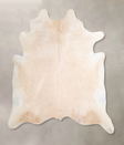 Palomino XX-Large Brazilian Cowhide Rug 7'3"H x 7'1"W #A48076 by Hudson Hides