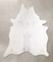 Light Grey XX-Large Brazilian Cowhide Rug 7'7