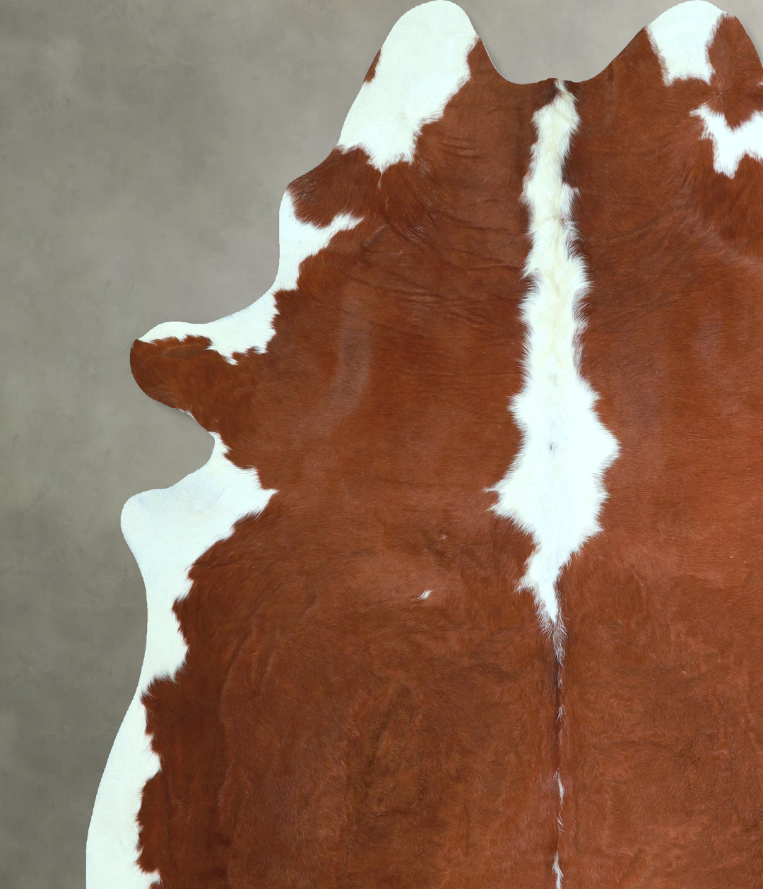 Hereford X-Large Brazilian Cowhide Rug 7'3"H x 6'4"W #A48135 by Hudson