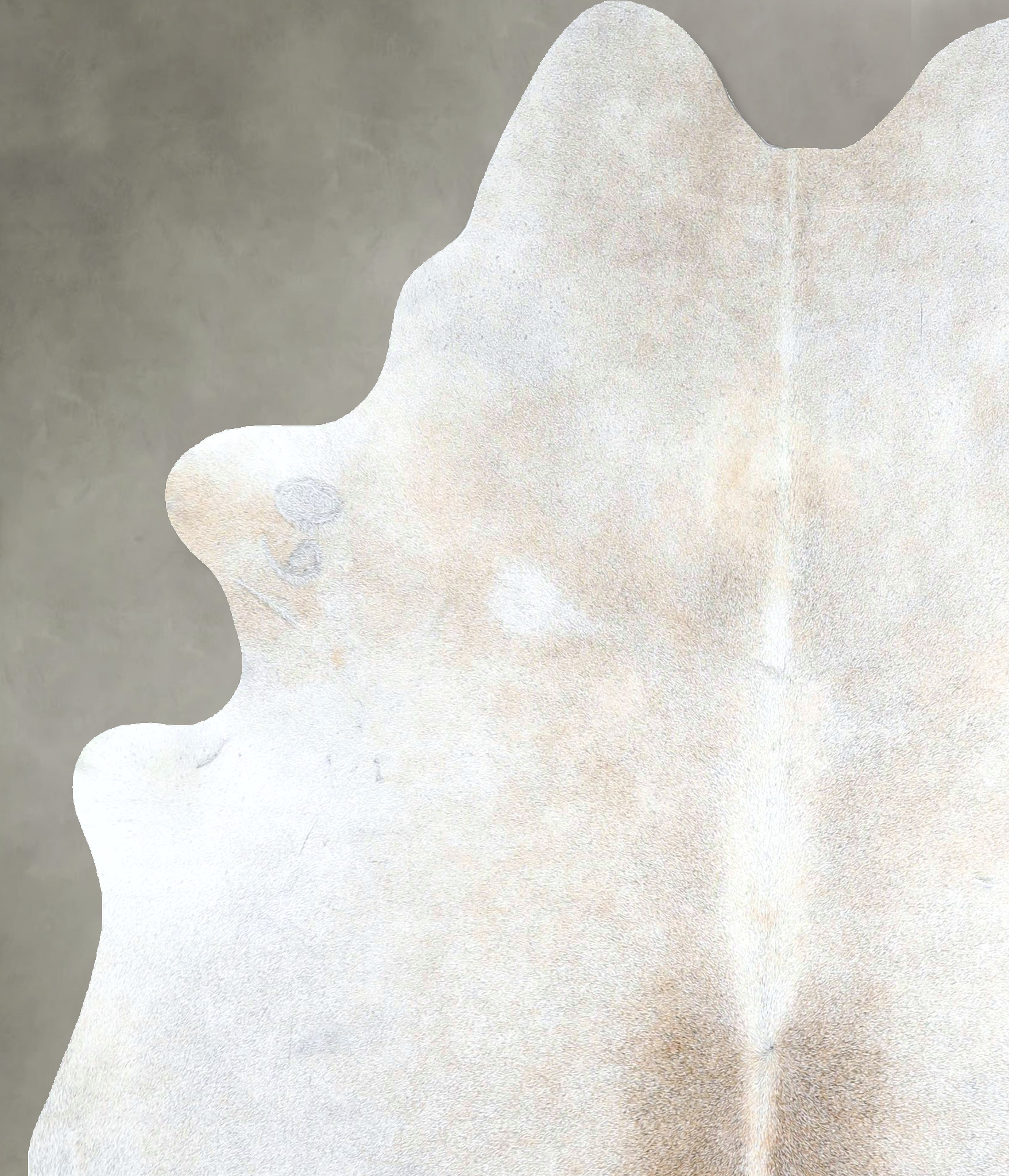 Grey with Beige Cowhide Rug #A48141
