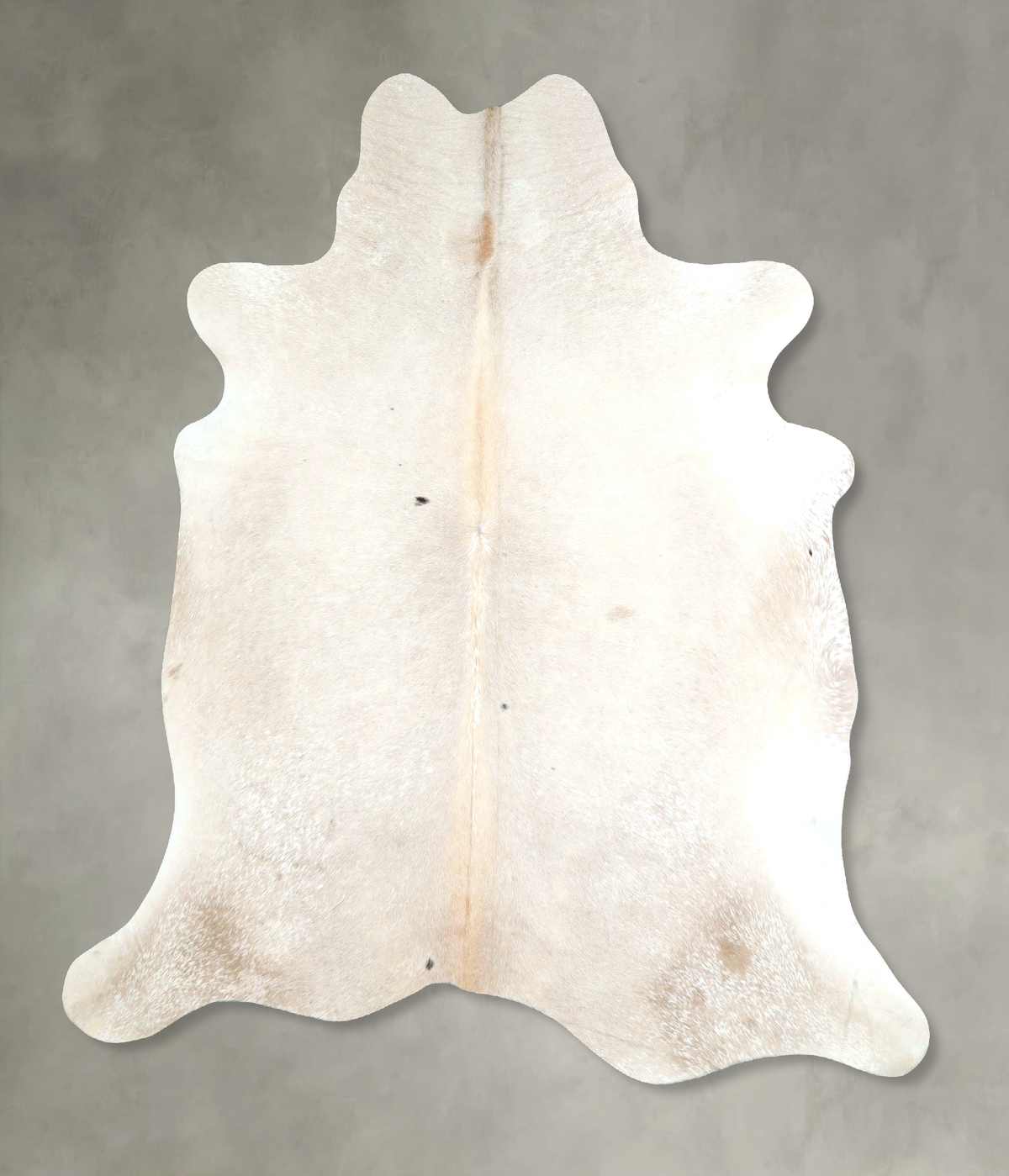 Grey with Beige Cowhide Rug #A48147