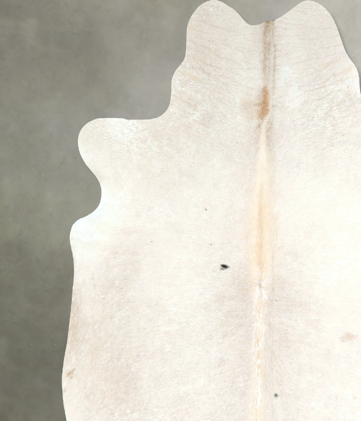 Grey with Beige Cowhide Rug #A48147
