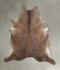 Taupe XX-Large Brazilian Cowhide Rug 7'10