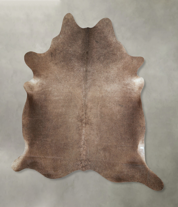 Taupe X-Large Brazilian Cowhide Rug 6'11"H x 6'1"W #A48150 by Hudson Hides