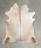 Taupe X-Large Brazilian Cowhide Rug 7'0