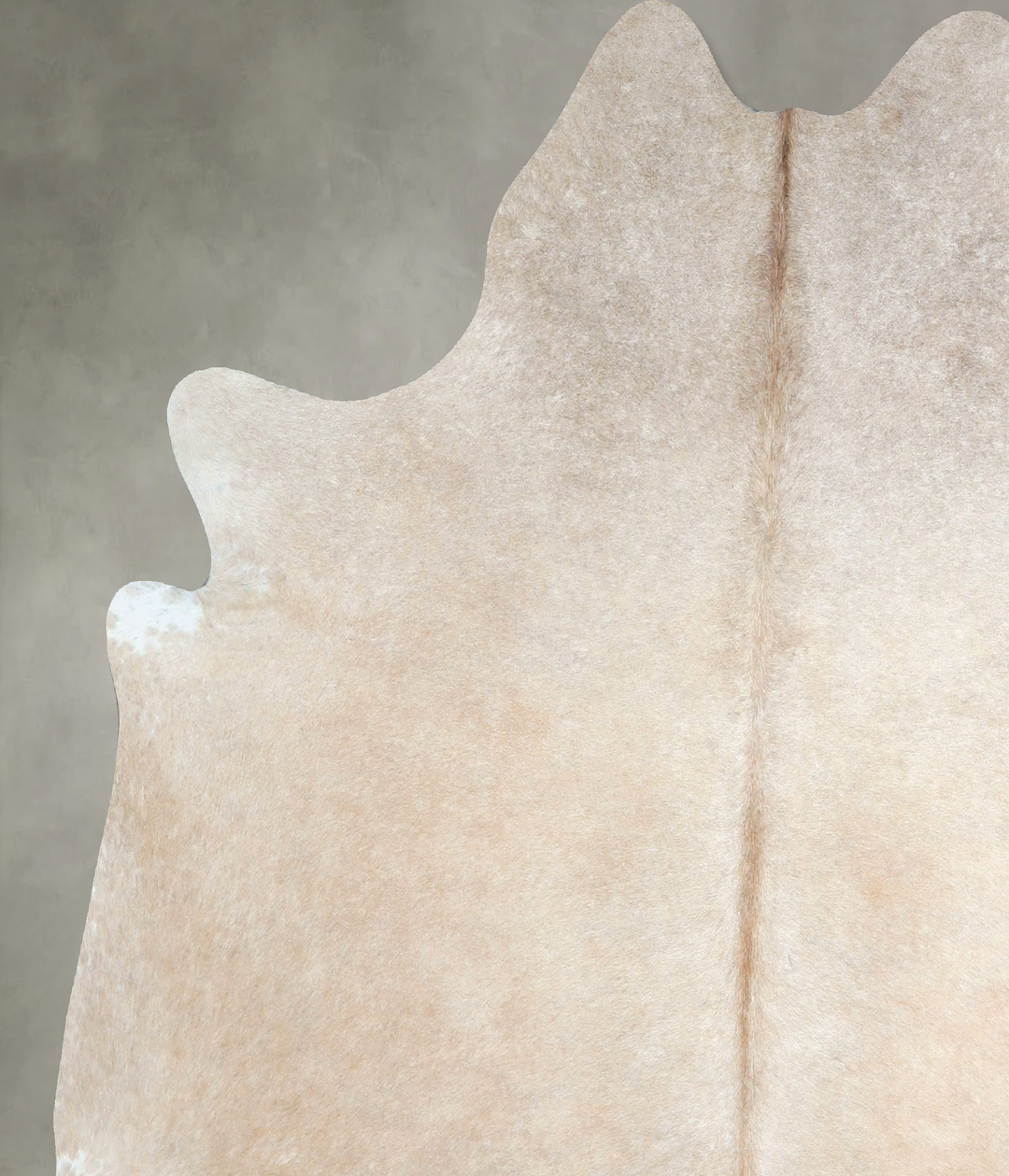 Taupe X-Large Brazilian Cowhide Rug 6'5"H x 6'6"W #A48165 by Hudson Hi