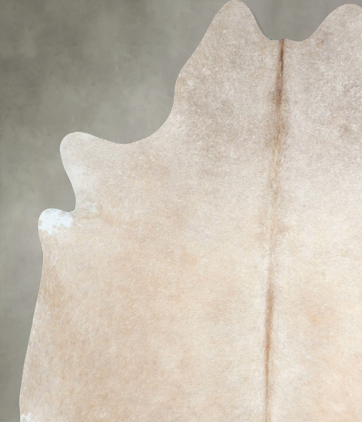 Taupe X-Large Brazilian Cowhide Rug 6'5"H x 6'6"W #A48165 by Hudson Hides