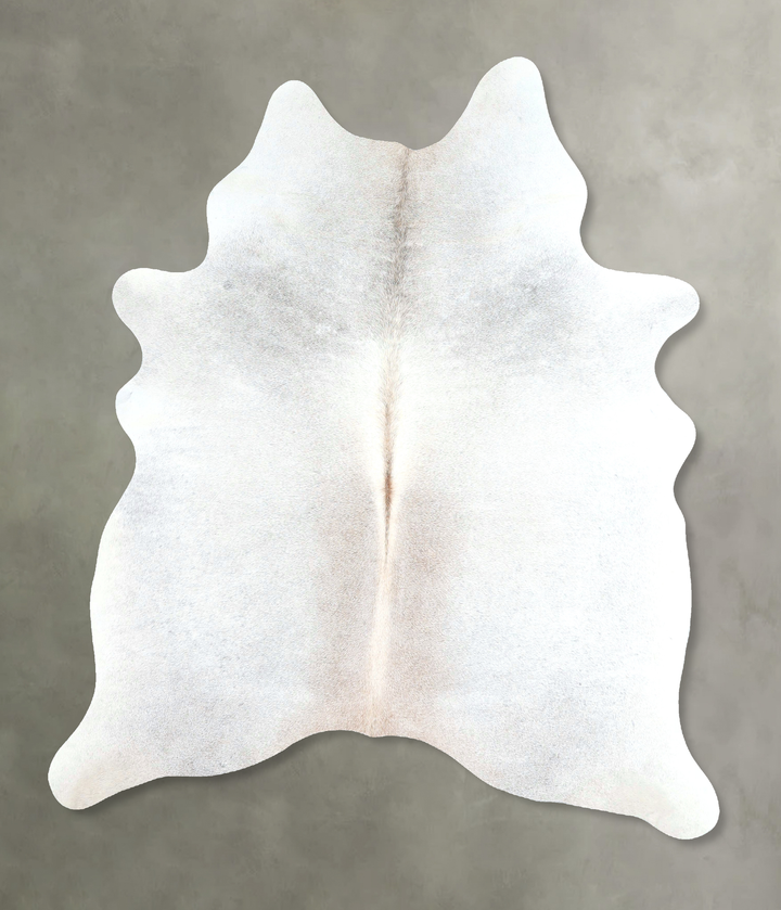 Grey with Beige Large Brazilian Cowhide Rug 6'9"H x 5'4"W #A48181 by Hudson Hides