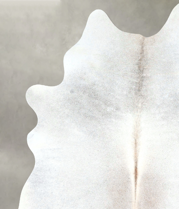 Grey with Beige Large Brazilian Cowhide Rug 6'9"H x 5'4"W #A48181 by Hudson Hides